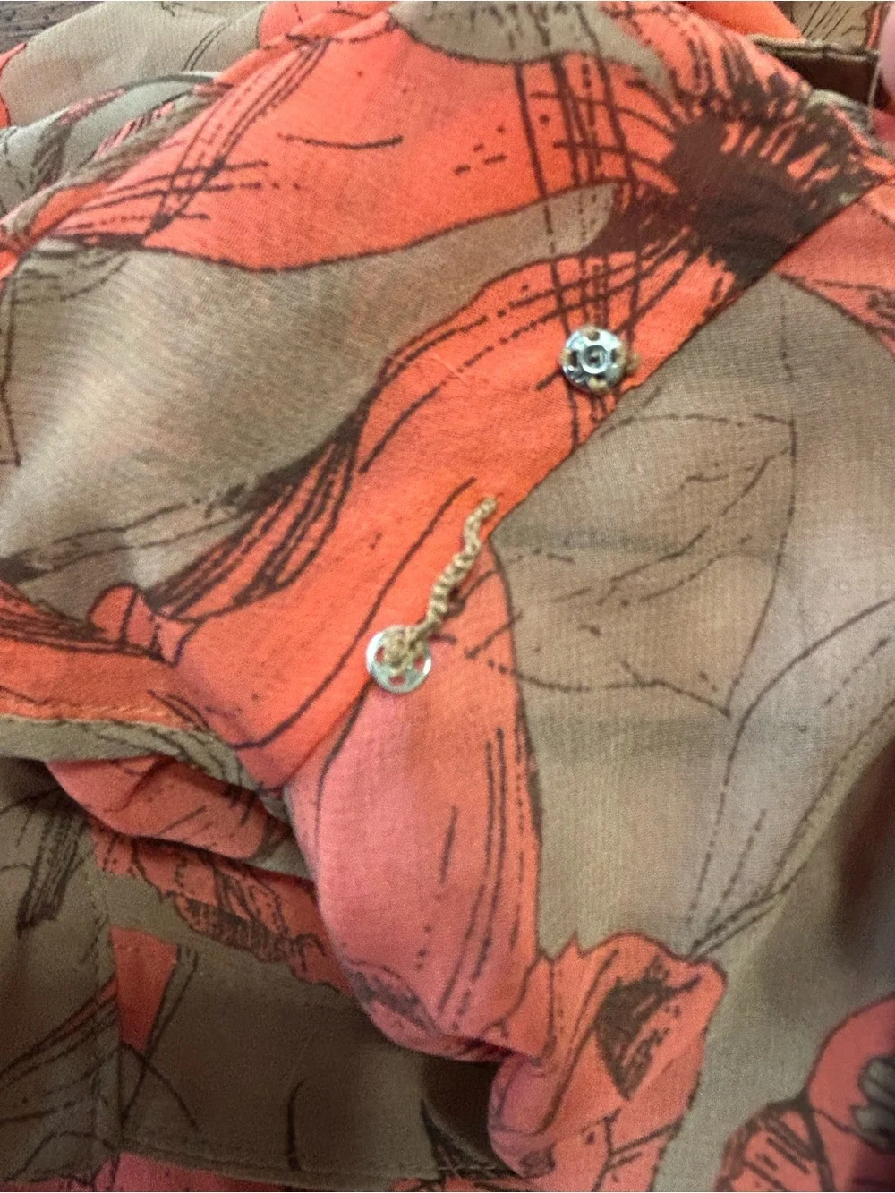 Retro style Sheer boho fairy Banana Republic Heritage top